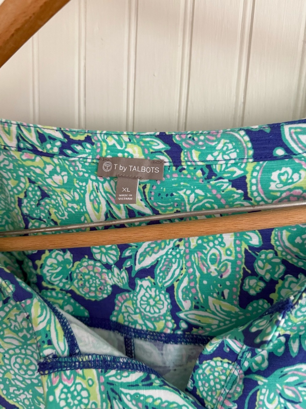 Talbots Cotton Tropical Dress XL - Picture 2 of 5